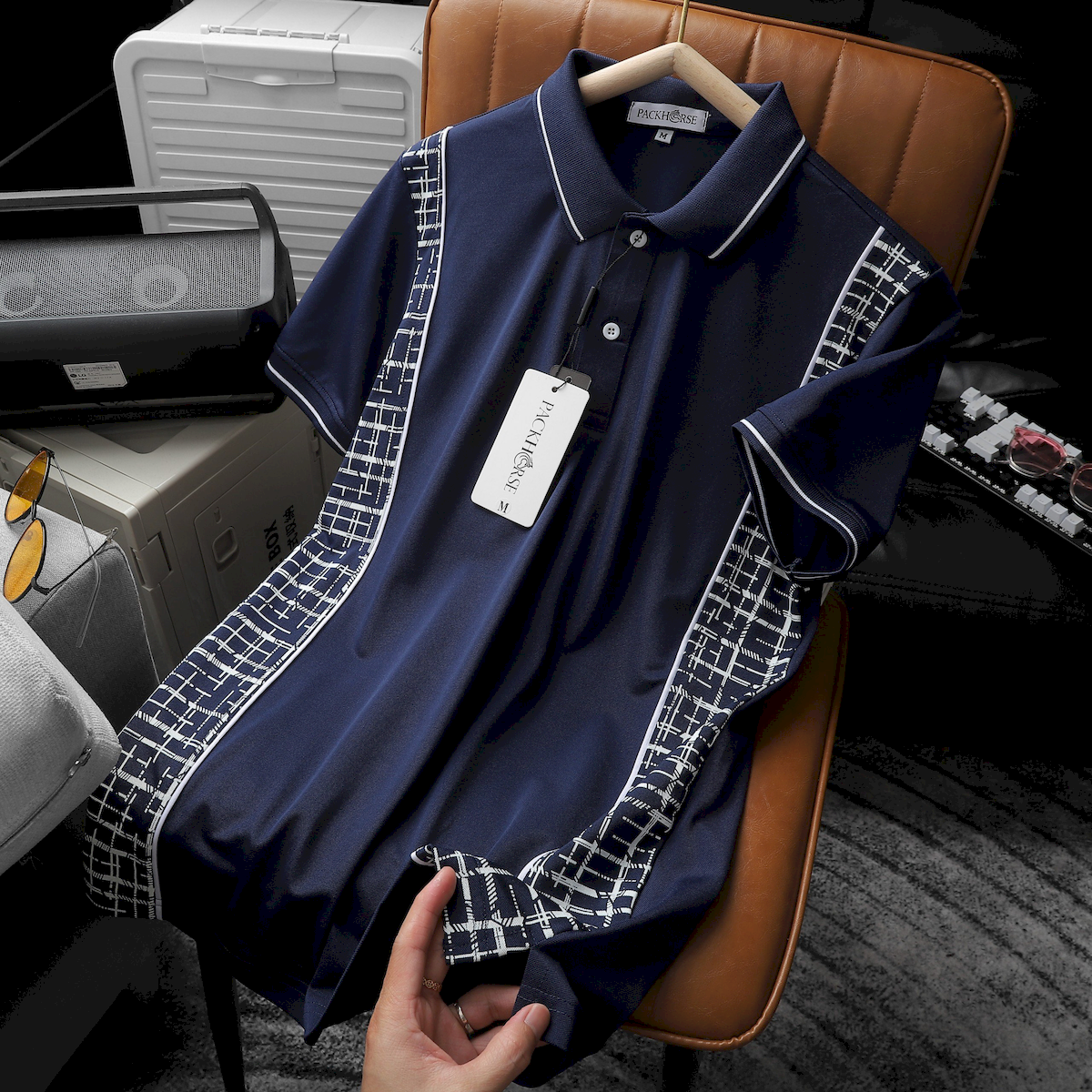 24734_z5650480856772-46f232d8a9b9be9b34069ffb5c5fb575-1_20240725154136-4.png Áo Thun Nam Polo Cổ Bẻ Phối Hoạ Tiết Sọc Ngang (Có size 3x) - CS230