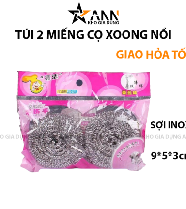 1 túi combo miếng Miếng Cước Sắt - Miếng Rửa Chén Cước Sắt Rửa Chén Bát Cọ Xoong Nồi Đa Năng 9x5x3cm - TCS2M
