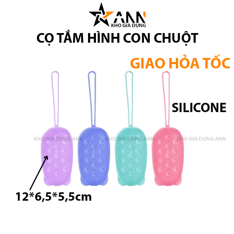 24829_14_20250319183103-1.png Bông Tắm Tạo Bọt 2 Mặt Bằng Silicon Hình Chuột - Bông Tắm Silicon Mềm Mại 12x6,5x5,5cm - CTHCC01