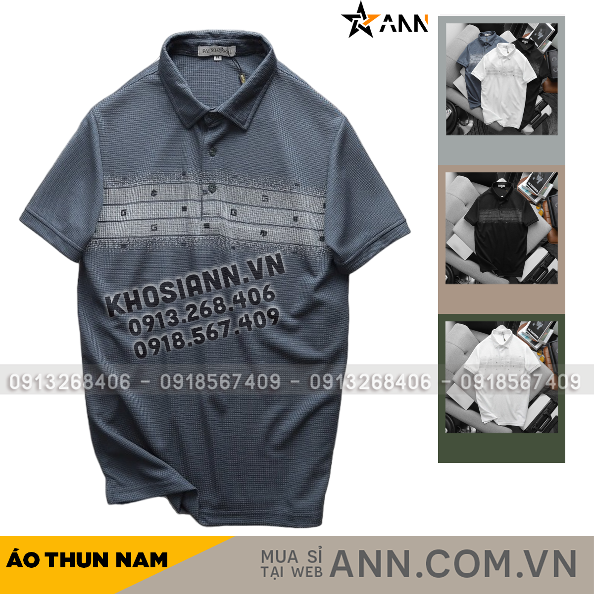 24846_bia_20240814175044-4.png Áo Thun Nam Polo Cổ Bẻ Pack Horse Phối Hoạ Tiết Chữ G Độc Đáo - CS232