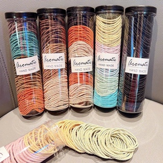 Shop sỉ hộp 100 Dây Thun Buộc Tóc Cao Su - Thun Cột Tóc Kèm Hộp Đựng Thun 4cm 5 Shop sỉ hộp 100 Dây Thun Buộc Tóc Cao Su - Thun Cột Tóc Kèm Hộp Đựng Thun 4cm