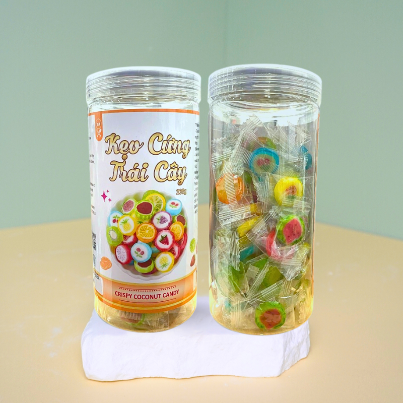 Nguồn hàng sỉ kẹo Cứng Trái Cây 200g 6 Nguồn hàng sỉ kẹo Cứng Trái Cây 200g
