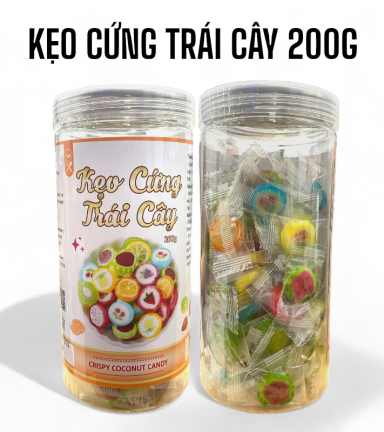 Kẹo Cứng Trái Cây 200g - KCTC01