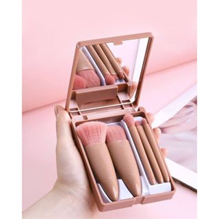 Chuyên sỉ hộp Cọ Trang Điểm 6 Món Mini Tiện Lợi 5 Chuyên sỉ hộp Cọ Trang Điểm 6 Món Mini Tiện Lợi