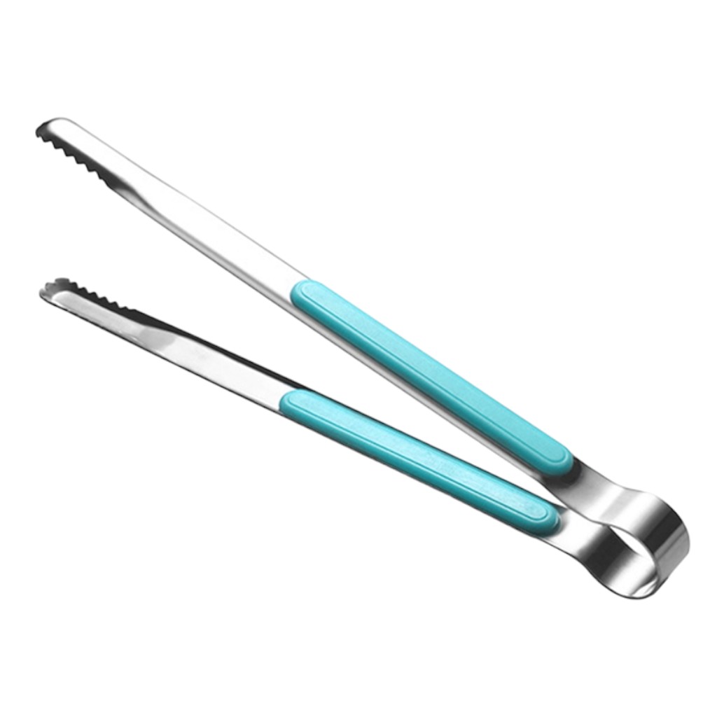 Chỗ sỉ kẹp Gắp Inox Có Ốp Chống Nóng Tay Cầm Silicon Chống Trượt 22x3cm 7 Chỗ sỉ kẹp Gắp Inox Có Ốp Chống Nóng Tay Cầm Silicon Chống Trượt 22x3cm