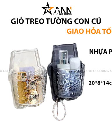Combo 2 Giỏ Treo Tường Con Cú Đựng Kem Bàn Chải Đánh Răng - GTTCC01