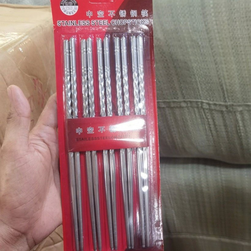 24926_vn-11134207-7r98o-lyqbxbf2jy3100_20240820155114-3.jpg Vỉ 5 Đôi Đũa Inox Chất Lượng Cao 22cm - DIN01