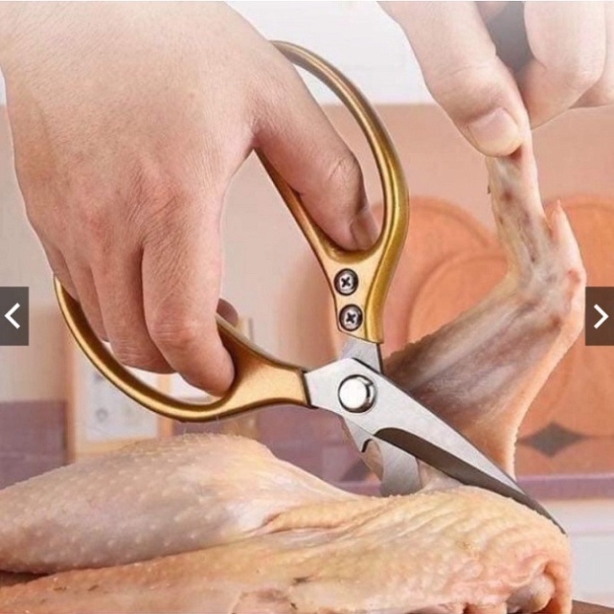 Kéo Nhật Kapusi Lưỡi Thép SK5 Dụng Cụ Làm Bếp Đa Năng 21.5x9.5cm 6 Kéo Nhật Kapusi Lưỡi Thép SK5 Dụng Cụ Làm Bếp Đa Năng 21.5x9.5cm