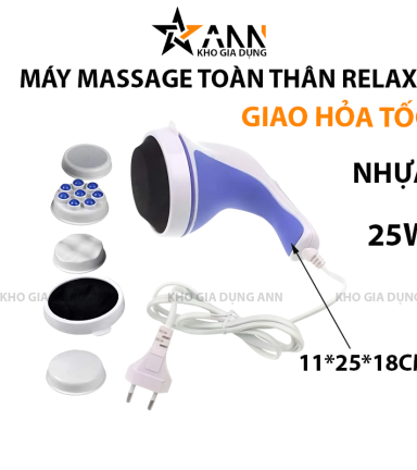 Máy Massage Cầm Tay Đa Chức Năng 11x25x18cm - MMSCT01