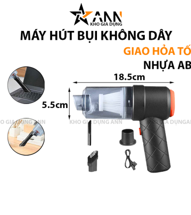Máy Hút Bụi Cầm Tay Không Dây Tiện Lợi 18.5x5.5cm - MHBMNCT01