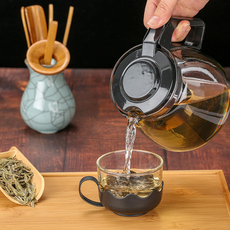 Bình Lọc Trà Bình Trà Thủy Tinh Kèm 4 Ly Cao Cấp 12.8x14.2cm 8 Bình Lọc Trà Bình Trà Thủy Tinh Kèm 4 Ly Cao Cấp 12.8x14.2cm