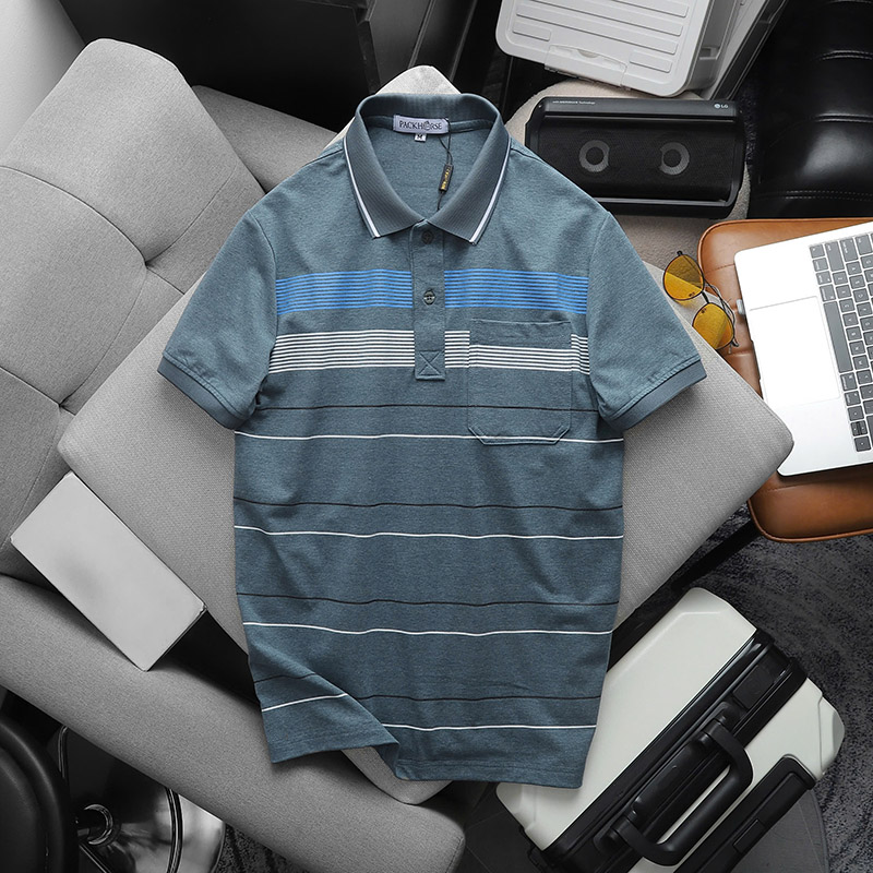 24997_z5781820601853-afb9b126c9b396b8519ab8e241e5f77a_20240831124714-5.jpg Áo Thun Nam Cổ Bẻ Có Túi Hoạ Tiết Sọc Ngang In Dẻo (Có size 3x) - CS233