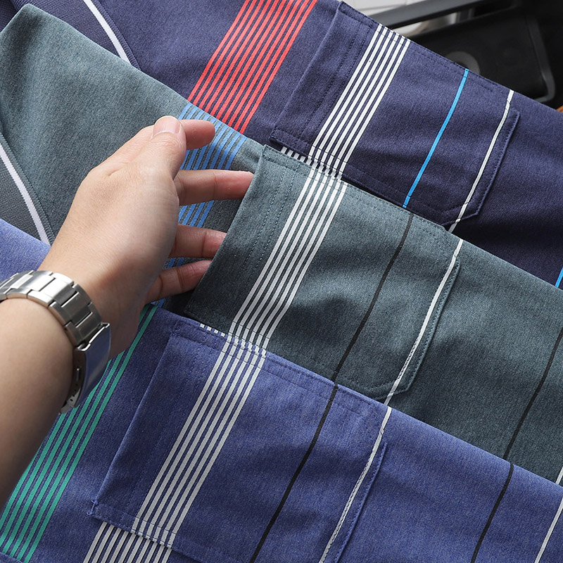 24997_z5781820620773-9b14f0f92001dbbcdbfddd34552cf4c1_20240831124715-5.jpg Áo Thun Nam Cổ Bẻ Có Túi Hoạ Tiết Sọc Ngang In Dẻo (Có size 3x) - CS233