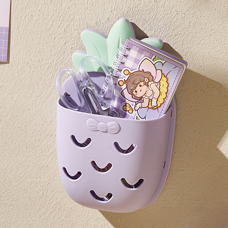 25014_o1cn01ftwpzp1hj8mrzvrxj-849090736_20240906170319-4.jpg Giỏ Treo Tường Hình Quả Dứa Kèm Miếng Dán Không Cần Đục Lỗ 21x12.5x6cm - GTTHQD01