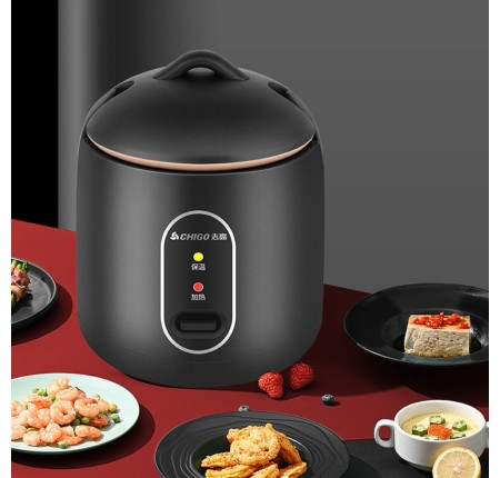 Nồi Cơm Điện Chống Dính Chigo 1,2 lít 24x18.5cm 6 Nồi Cơm Điện Chống Dính Chigo 1,2 lít 24x18.5cm