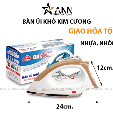 Bàn Ủi Khô Kim Cương - BUKKC01