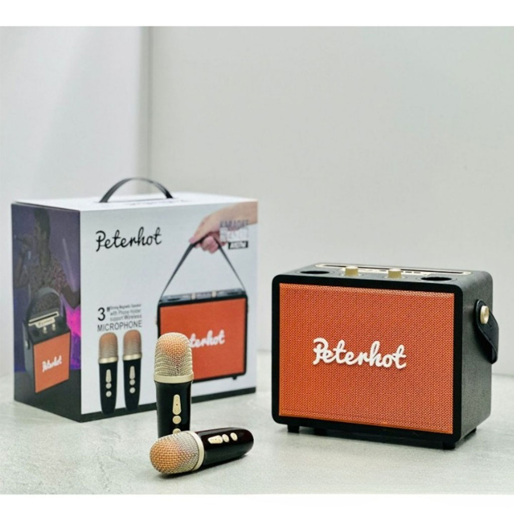 25062_de258aa945160a8d54c8c7ce959ab82a_20240916153545-3.jpg Loa Bluetooth Không Dây Peterhot Kèm 2 Mic Karaoke - LBLT01