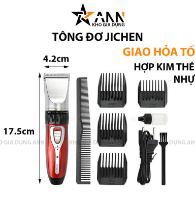 Bộ Tông Đơ Cắt Tóc Không Dây Jichen - BTDJC01
