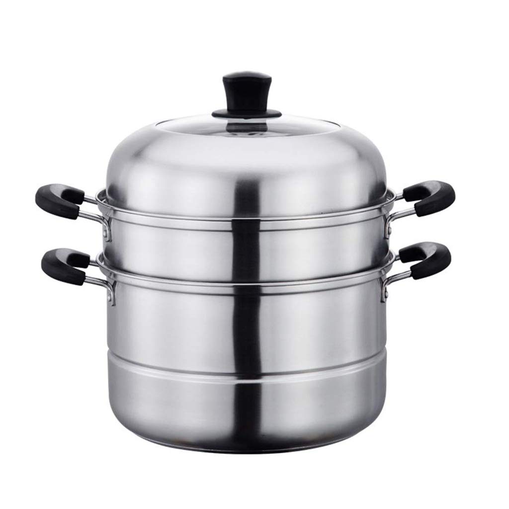 Version 1.0.0 Nồi Hấp 2 Tầng Inox Kèm Xửng Hấp - NH3TIN01