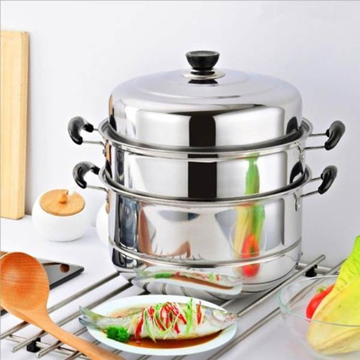 25070_56e56e5490275ff6aae28e6cd94f2315_20240916173835-2.jpg Nồi Hấp 2 Tầng Inox Kèm Xửng Hấp - NH3TIN01