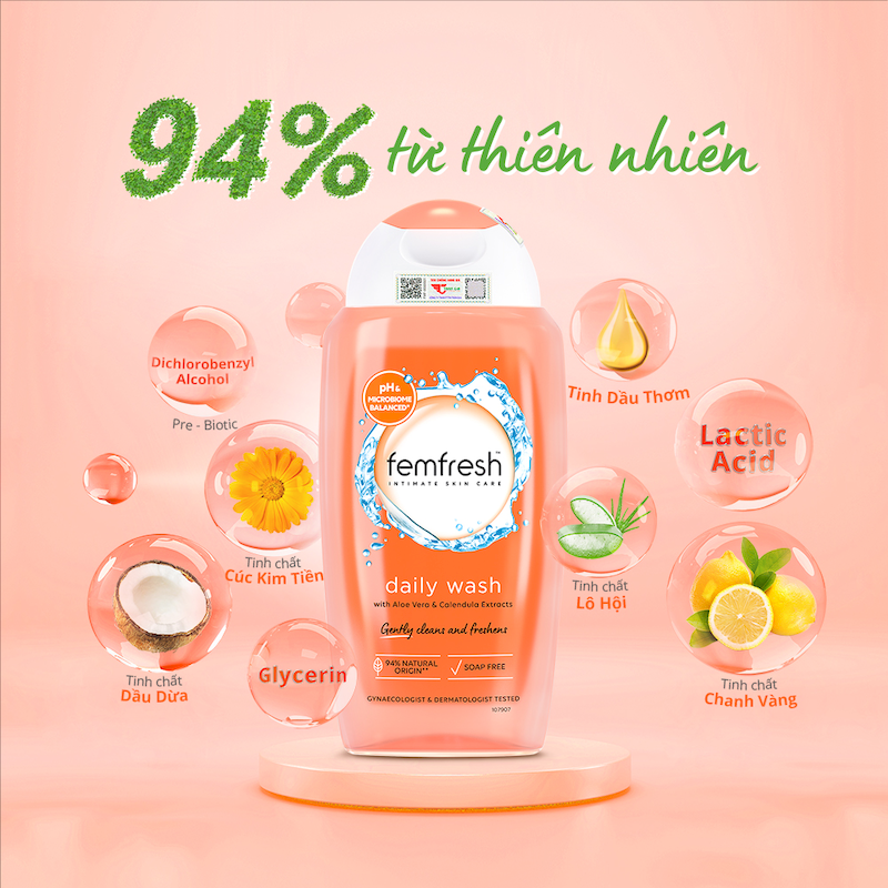 25072_daily-wash-thanh-phan_20240916172503-2.png Dung Dịch Vệ Sinh Phụ Nữ Femfresh Intimate Skin Care Daily Wash 250ml - 5010724525937