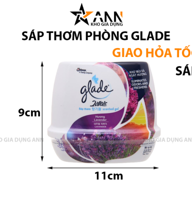Sáp Thơm Glade Sáp Khử Mùi 180g 11x9cm - STGLADE01