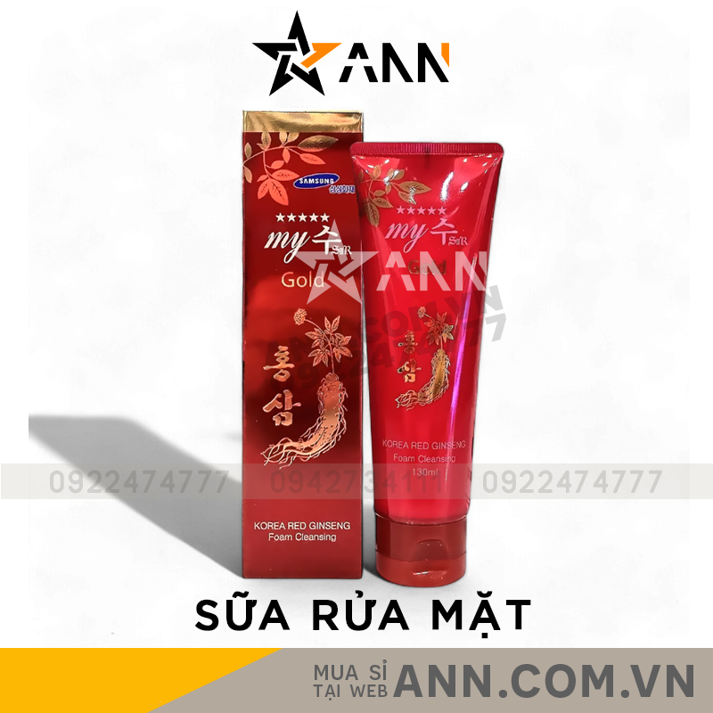 25085_10a_20240917150136-2.png Sữa Rửa Mặt Hồng Sâm My Gold 130ml - 8809451853089