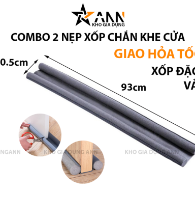 Combo 2 Nẹp Chắn Khe Cửa 93x10.5cm - NCKC01