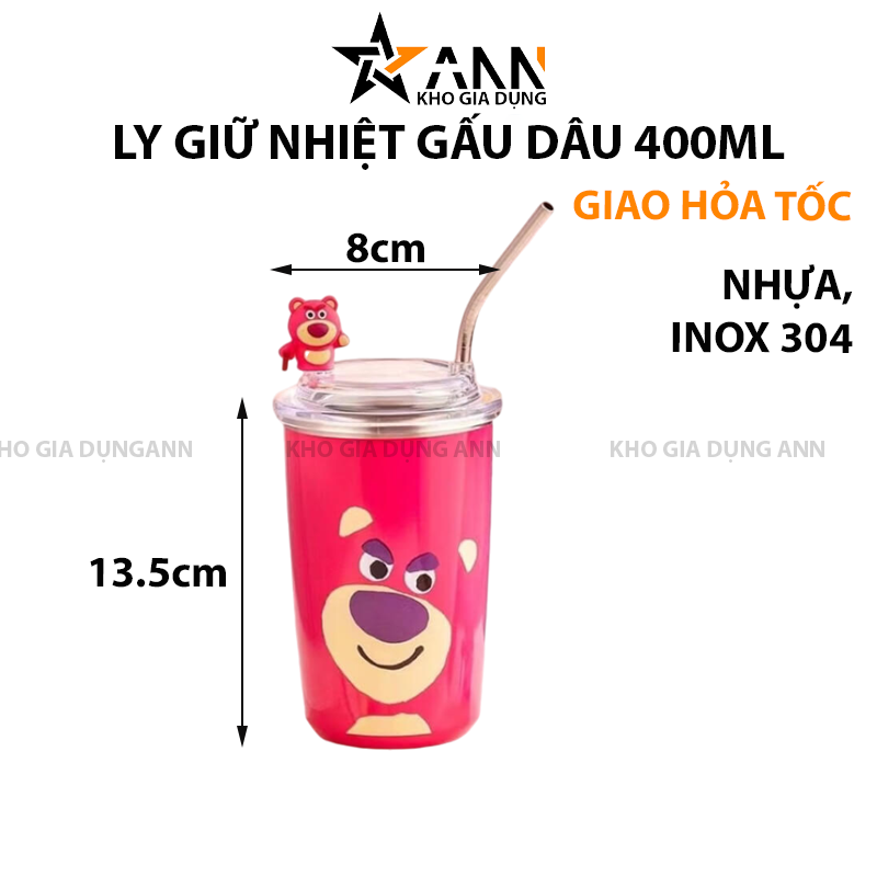 25126_157_20250320103603-1.png Ly Giữ Nhiệt Cốc Giữ Nhiệt Inox Gấu Dâu Lotso 400ml 13.5x8cm - CGNGD01