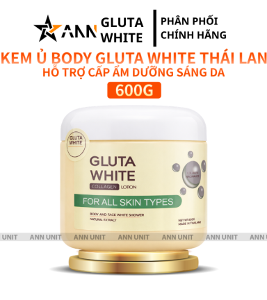 Kem Ủ Body Gluta White Thái Lan 600gr - Phiên Bản Mới - KUTGW01