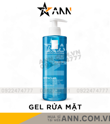 Gel Rửa Mặt La Roche-Posay Dành Cho Da Mụn Và Nhạy Cảm 400ml - 3337872411991