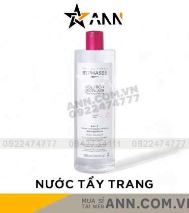 Nước Tẩy Trang Byphasse Micellar Make-up Remover Solution 500ml - 8436097092079