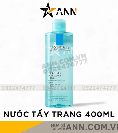 Nước Tẩy Trang La Roche-Posay Màu Xanh Cho Da Dầu 400ml - 3337872412516