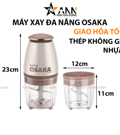 Máy Xay Thịt Osaka 0.7L - MXSTSAKA01