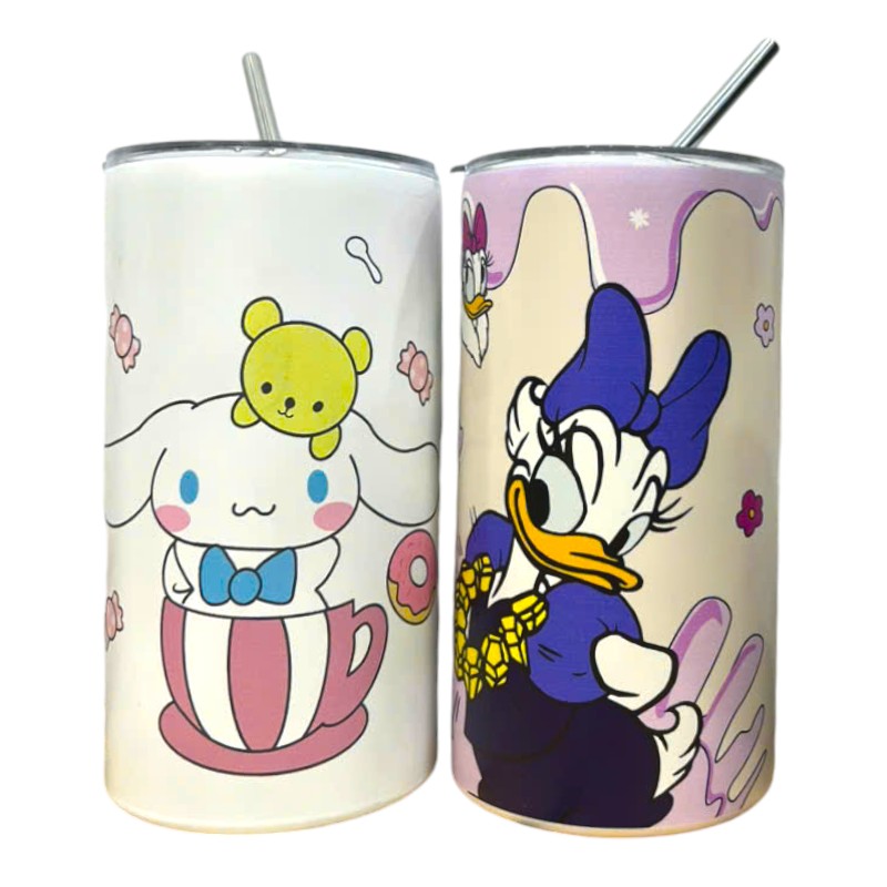 Ly Giữ Nhiệt Hoạt Hình 3D 600ml Kèm Ống Hút 7 Ly Giữ Nhiệt Hoạt Hình 3D 600ml Kèm Ống Hút