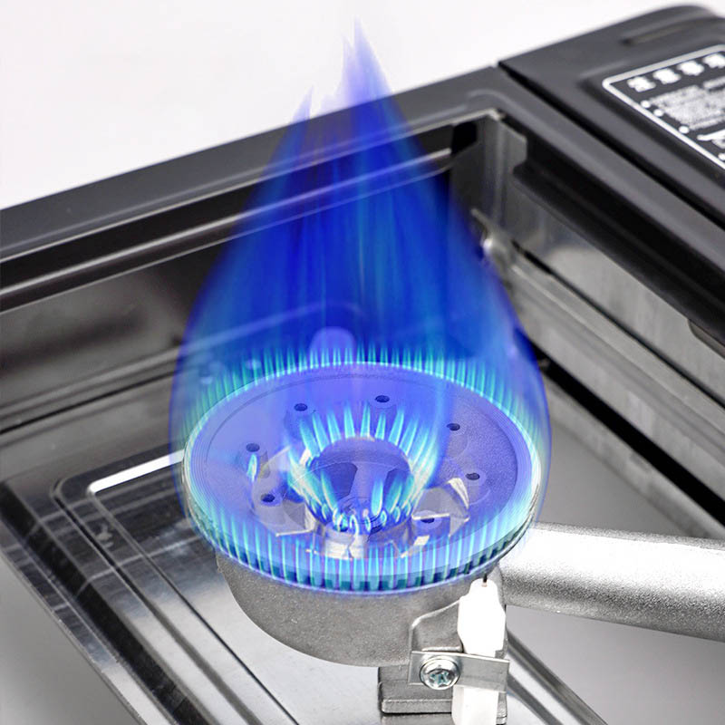 Bếp Gas Mini International Inox Không Gỉ 7 Bếp Gas Mini International Inox Không Gỉ