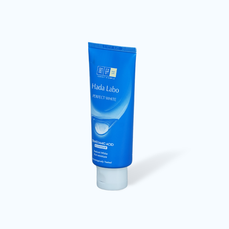 Sữa Rửa Mặt Hada Labo Màu Xanh Dương Perfect White Tranexamic Acid Cleanser 80g 5 Sữa Rửa Mặt Hada Labo Màu Xanh Dương Perfect White Tranexamic Acid Cleanser 80g