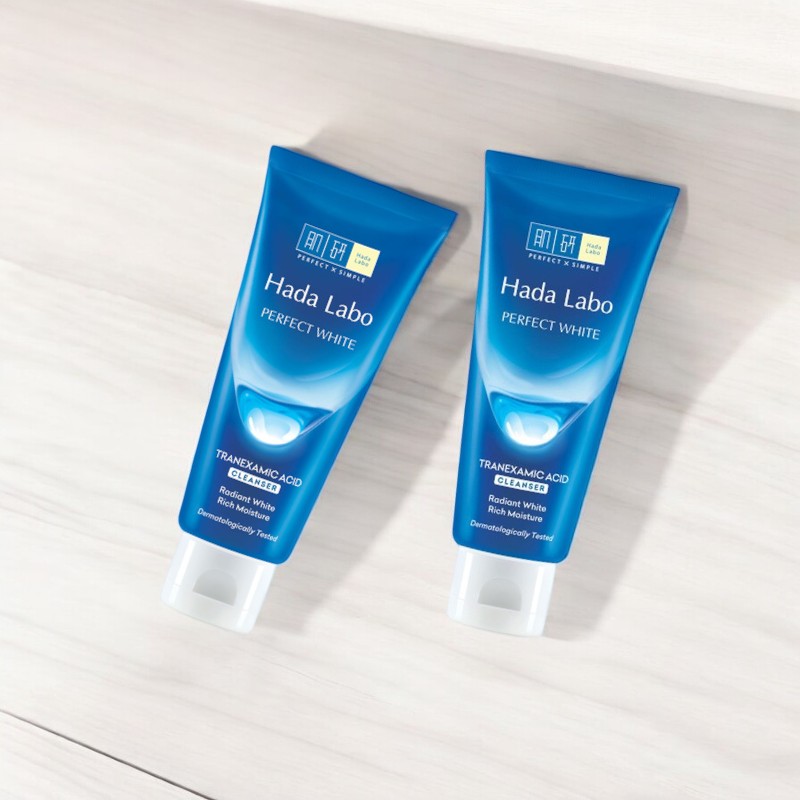25219_srm-hada-labo-xanh-duong-trang-phu-photoroom_20240923162250-1.jpg Sữa Rửa Mặt Hada Labo Màu Xanh Dương Perfect White Tranexamic Acid Cleanser 80g - 8935006533875