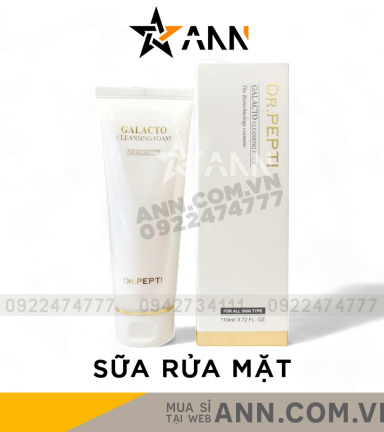 Sữa Rửa Mặt Hàn Quốc Dr. Pepti Galacto Cleansing Foam 110ml - 8809331318561