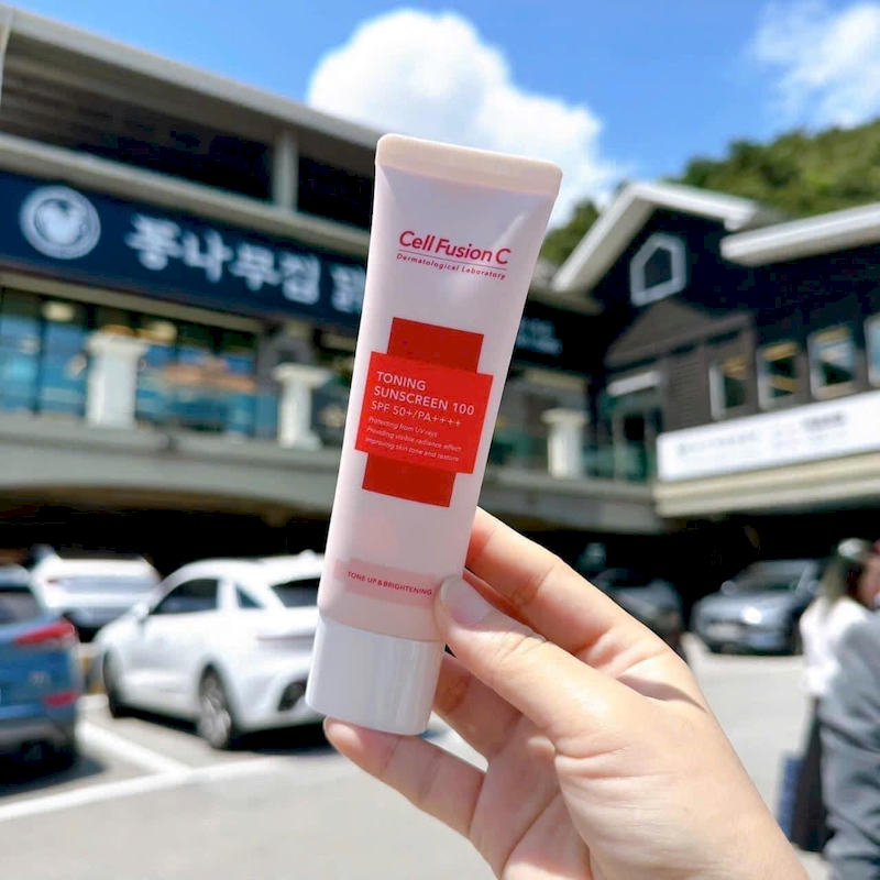 Nguồn hàng sỉ kem Chống Nắng Cell Fusion C Toning Sunscreen 50ml 10 Nguồn hàng sỉ kem Chống Nắng Cell Fusion C Toning Sunscreen 50ml