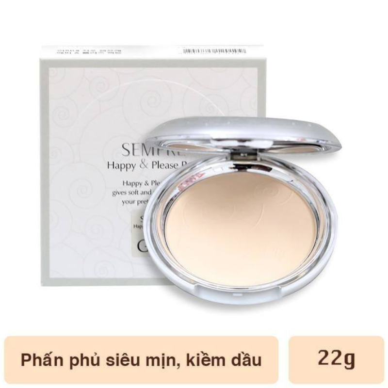 Phấn Phủ GEO Sempre Happy & Please Pact Hàn Quốc 22g (Tone 1) 6 Phấn Phủ GEO Sempre Happy & Please Pact Hàn Quốc 22g (Tone 1)
