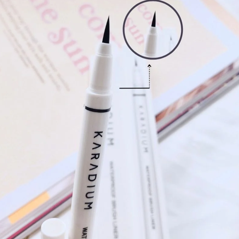 Chỗ sỉ bút Kẻ Mắt Karadium Waterproof Brush Liner Lâu Trôi Hàn Quốc 6 Chỗ sỉ bút Kẻ Mắt Karadium Waterproof Brush Liner Lâu Trôi Hàn Quốc