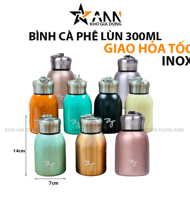 Bình Giữ Nhiệt Inox Mini 300ml Có Tay Cầm - BCPLINGN