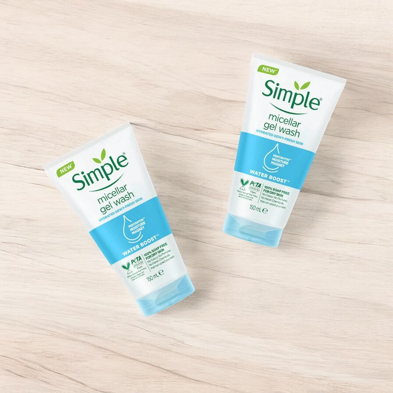 Shop sỉ sữa Rửa Mặt Simple Micellar Gel Wash Cho Da Dầu Mụn 150ml 5 Shop sỉ sữa Rửa Mặt Simple Micellar Gel Wash Cho Da Dầu Mụn 150ml