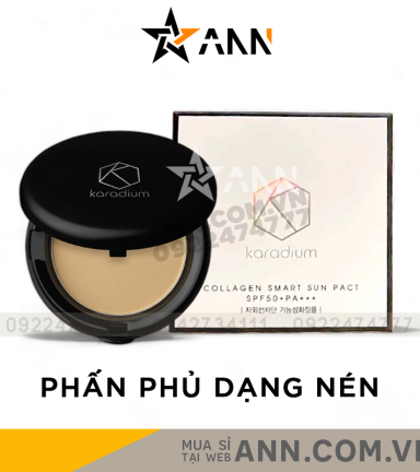 Phấn Phủ Karadium Collagen Smart Sun Pact 11g - 8809320934321