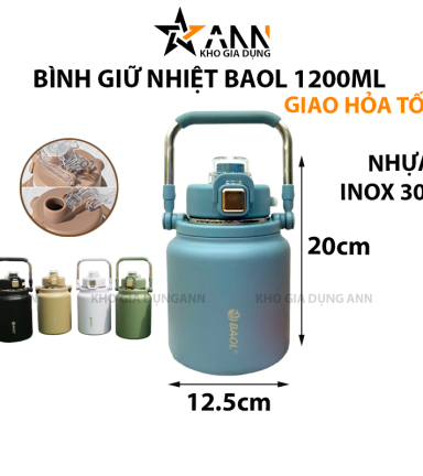 Bình Giữ Nhiệt Baol Có Quai Xách WY17 1200ml 20x12.5cm - WY171200