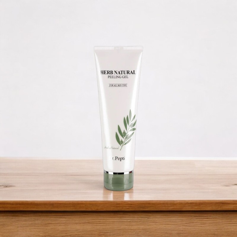 25451_ttbc-pepti-phu-photoroom_20241016165730-4.jpg Tẩy Da Chết Dr.Pepti Herb Natural Peeling Gel Giúp Da Sáng Mịn Màng 130ml - 8809451338005