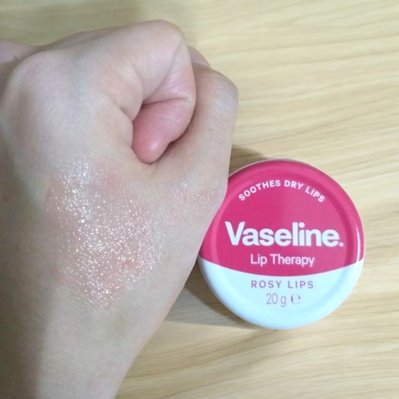 Chuyên sỉ son Dưỡng Môi Vaseline Hộp Thiếc Màu Hồng Lip Therapy Rosy Lips 20g 6 Chuyên sỉ son Dưỡng Môi Vaseline Hộp Thiếc Màu Hồng Lip Therapy Rosy Lips 20g