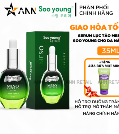Serum Meso Essence Lục Tảo Soo Young 35ml Phiên Bản Mới - 8938532152343