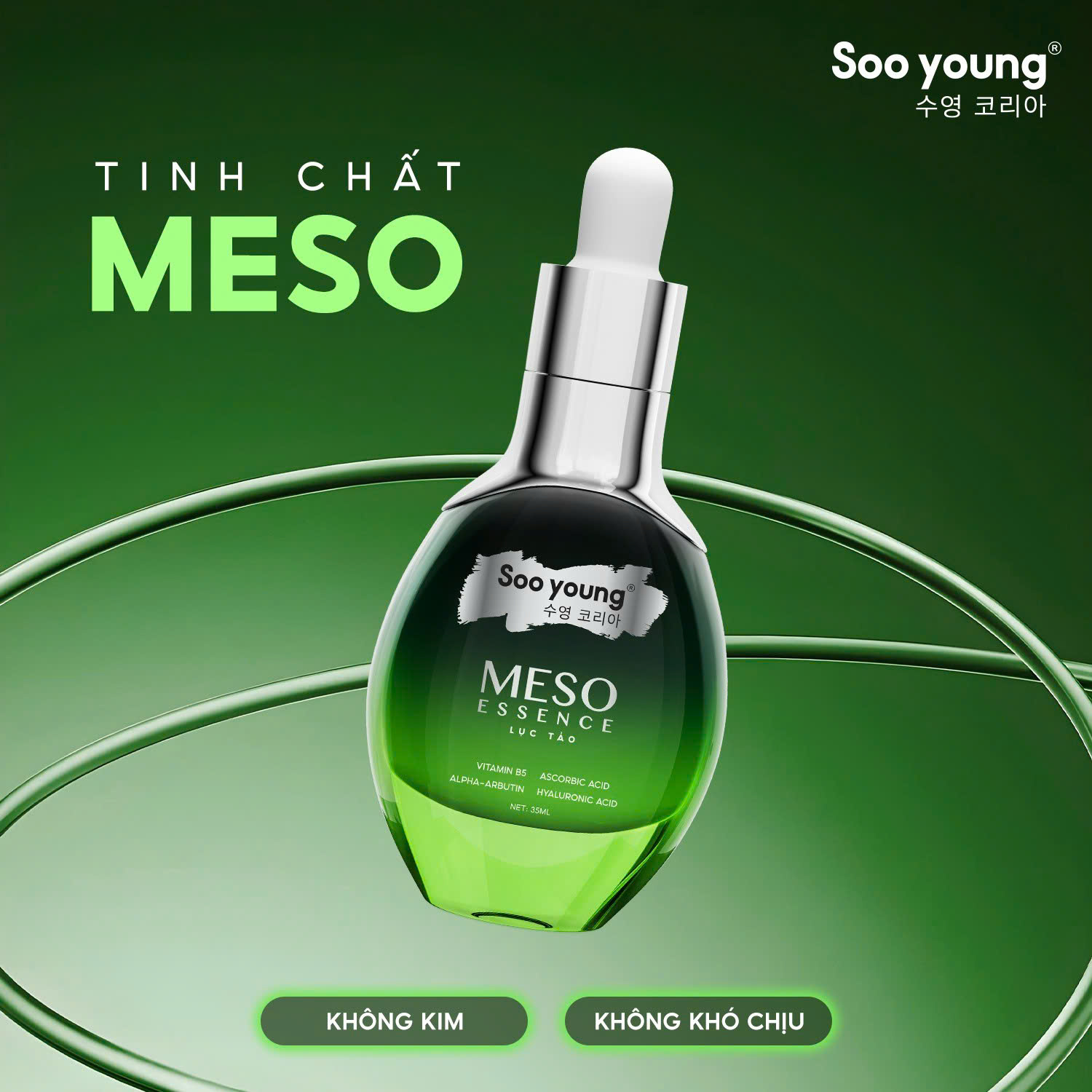 Chỗ sỉ serum Meso Essence Lục Tảo Soo Young 35ml Phiên Bản Mới 13 Chỗ sỉ serum Meso Essence Lục Tảo Soo Young 35ml Phiên Bản Mới